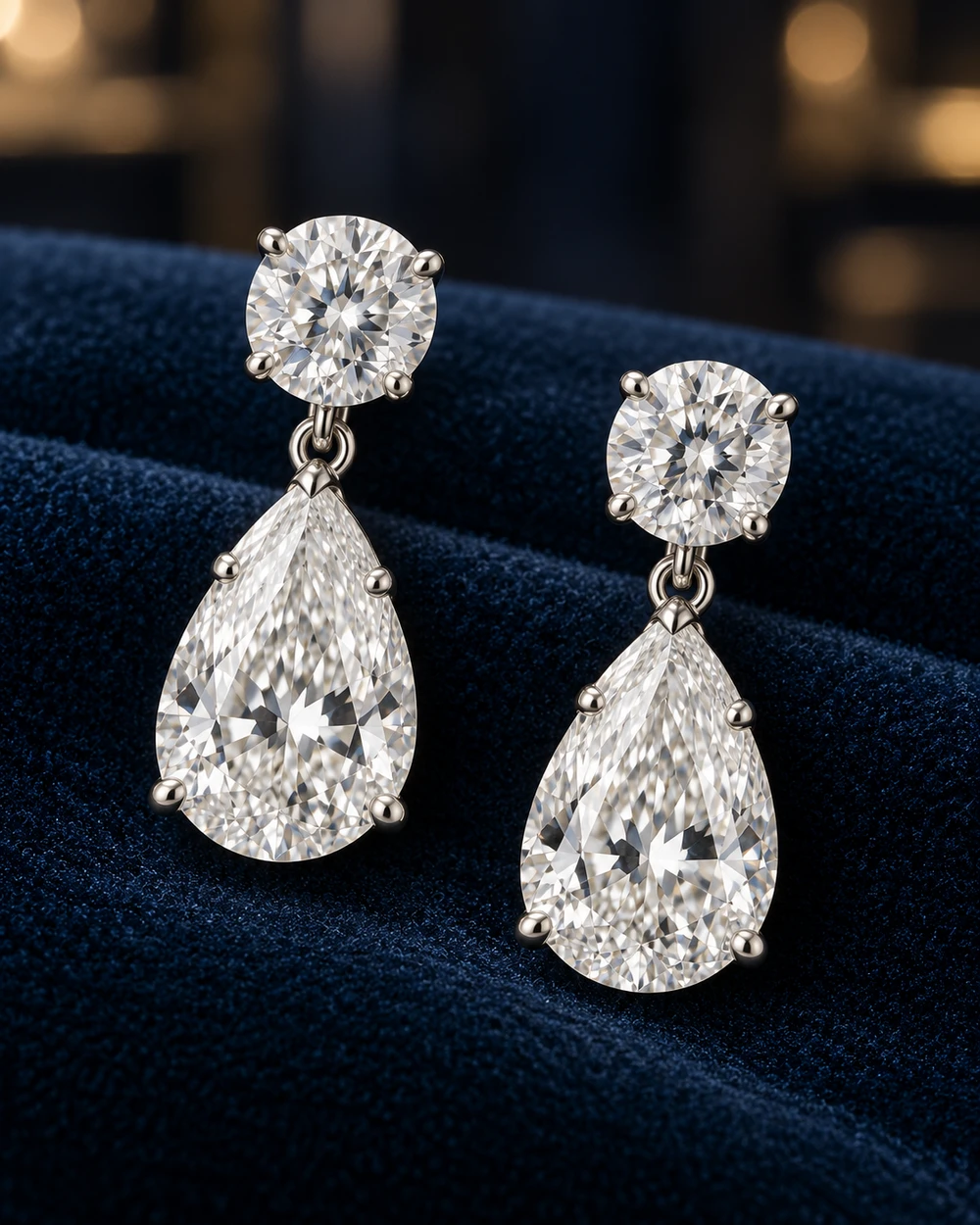 Earrings jewelry editorial