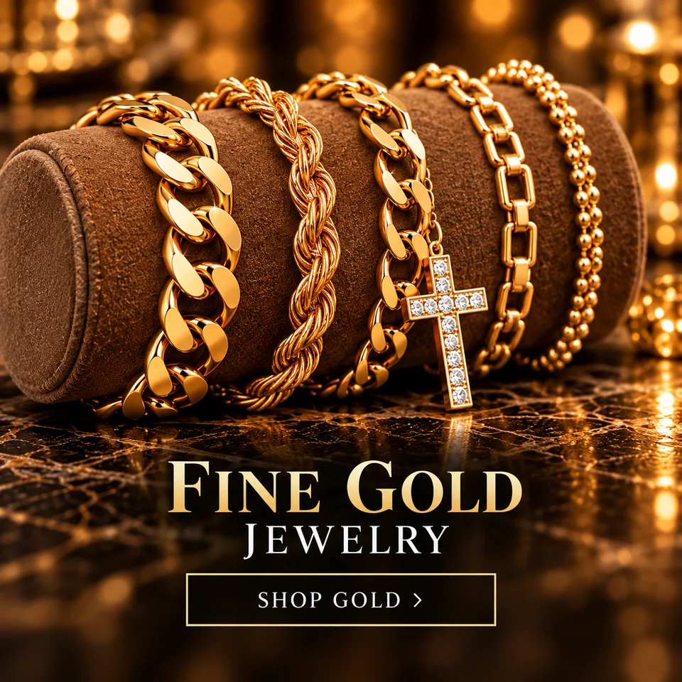Fine gold jewelry. Shop gold.